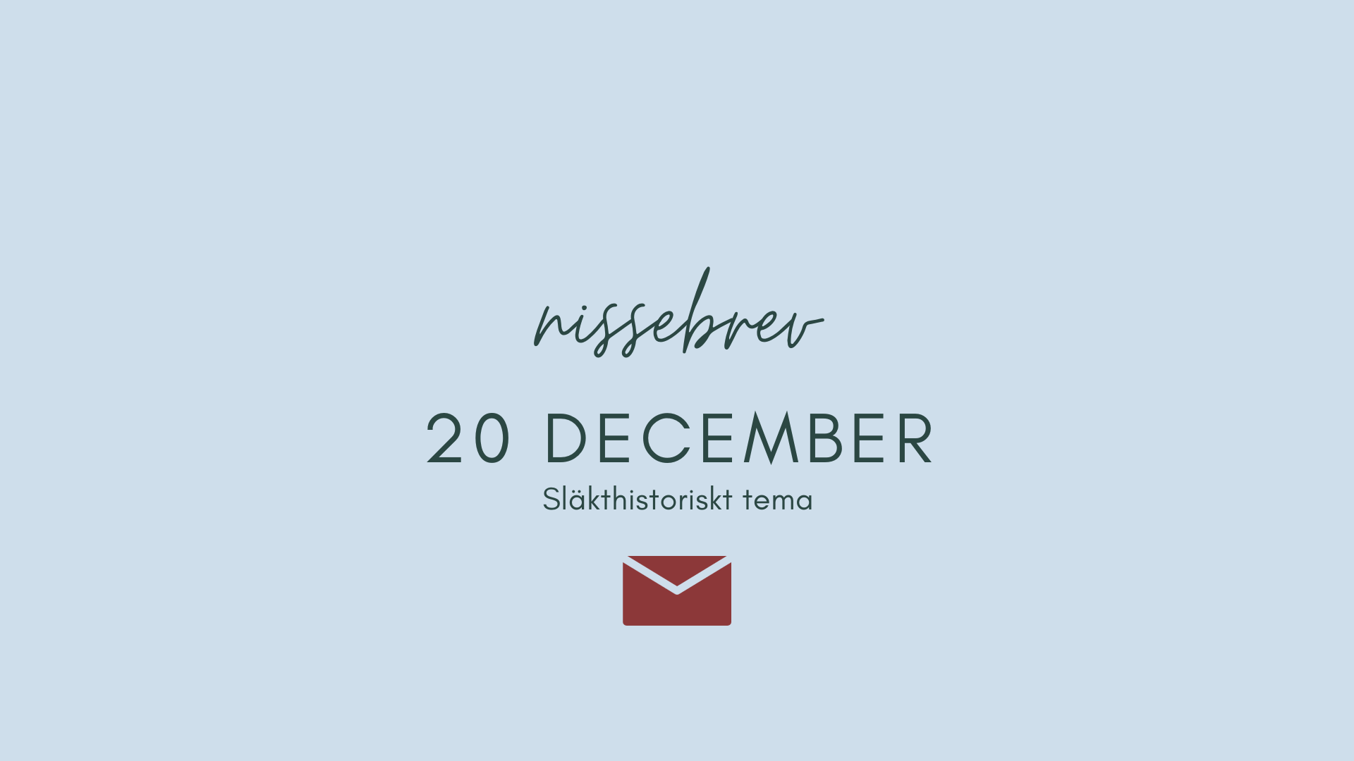 Du visar för närvarande 20 december 2023
